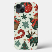 クリスマスiPhoneケース Case-Mate iPhoneケース (裏面)