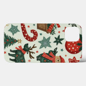 クリスマスiPhoneケース Case-Mate iPhoneケース (裏面 (横))
