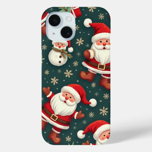 クリスマスiPhoneケース Case-Mate iPhoneケース (裏面)