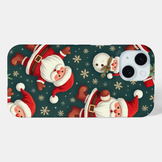 クリスマスiPhoneケース Case-Mate iPhoneケース (裏面 (横))