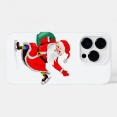 クリスマスiPhoneケースSanta with Gift Case-Mate iPhoneケース (裏面 (横))