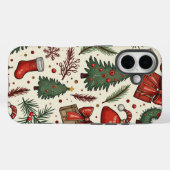 クリスマスiphone 16ケース Case-Mate iPhoneケース (裏面 (横))
