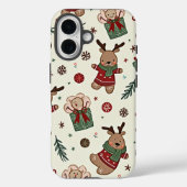 クリスマスiPhone 16ケース Case-Mate iPhoneケース (裏面)