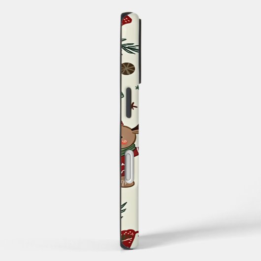クリスマスiPhone 16ケース Case-Mate iPhoneケース (裏面 / 右)