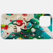 クリスマスiPhone / iPadケース Case-Mate iPhoneケース (裏面 (横))