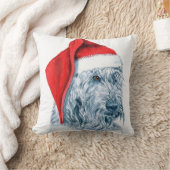 クリスマスLabradoodle クッション (ブランケット)