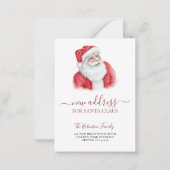 クリスマスMINI SIZE休暇の移動のための新しいホーム ノートカード (正面)