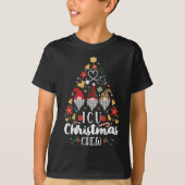 クリスマスNICUクルーナースドクターテックネオナタルICU Tシャツ (正面)