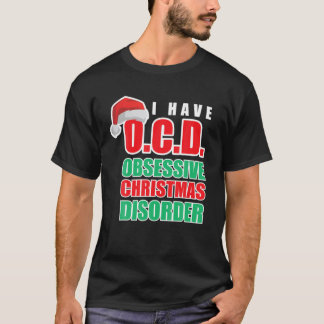 クリスマスOCD強迫神経症クリスマス障害デザイン Tシャツ