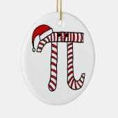 クリスマスPiの数学のオーナメント セラミックオーナメント (右)