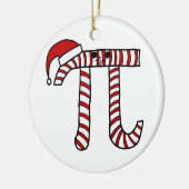 クリスマスPiの数学のオーナメント セラミックオーナメント (左)