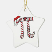 クリスマスPiの数学のオーナメント セラミックオーナメント (左)