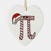 クリスマスPiの数学のオーナメント セラミックオーナメント (右)