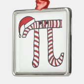 クリスマスPiの数学のオーナメント メタルオーナメント (左)