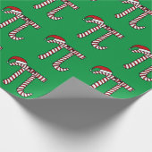 クリスマスPiの数学のギークの包装紙の漫画 ラッピングペーパー (角)