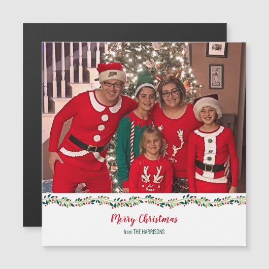 クリスマスPJsファミリーフォトチャレンジ (正面/裏面)