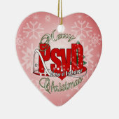 クリスマスPSYD心理学博士 セラミックオーナメント (右)