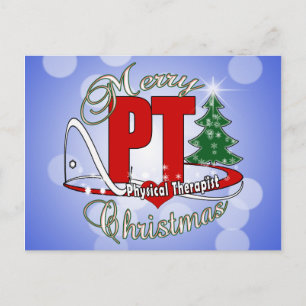 クリスマスPT物理セラピスト シーズンポストカード