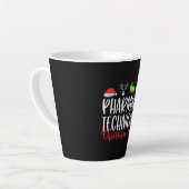 クリスマスPT薬局技術技術者 カフェラテマグ (左アングル)
