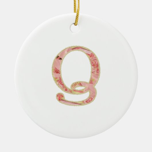 クリスマスQのオーナメント セラミックオーナメント (正面)