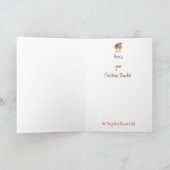 クリスマスQuackerのおもしろいなアヒルのユーモア シーズンカード (内部)