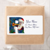 クリスマスRレター/サンタクロース・ブグラー ラベル (インサイチュ)