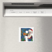 クリスマスRレター/サンタブグラーモノグラム マグネット (インサイチュ (食洗機))