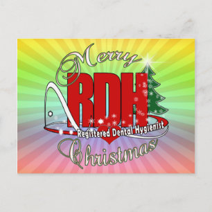 クリスマスRDH登録歯科衛生士 シーズンポストカード