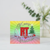 クリスマスRT呼吸セラピスト シーズンポストカード (スタンド正面)