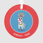 クリスマスShaneろば オーナメント (裏面)