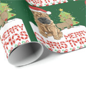 クリスマスShar Pei ラッピングペーパー (ロールコーナー)