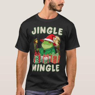 クリスマスTシャツでジャンジャン踊って交流しよう Tシャツ