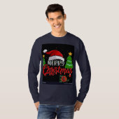 クリスマスTシャツの男性と結婚クラシックする Tシャツ (正面フル)