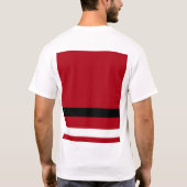 クリスマスTシャツサンタクロースおもしろいデザインギフト Tシャツ (裏面)