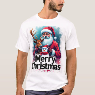 クリスマスTシャツデザイン Tシャツ