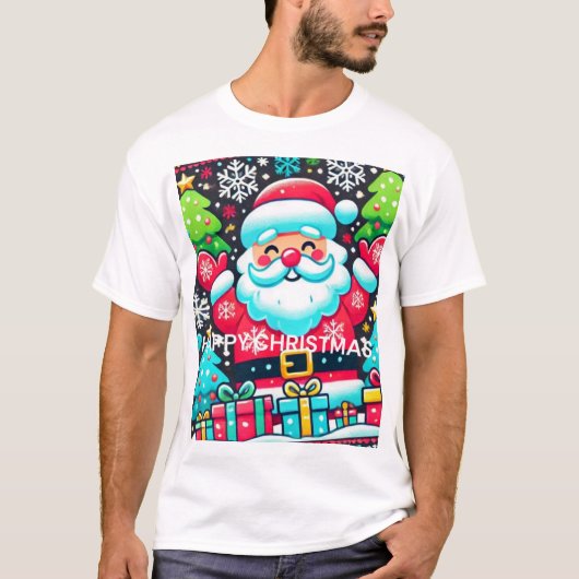 クリスマスTシャツデザイン Tシャツ (正面)