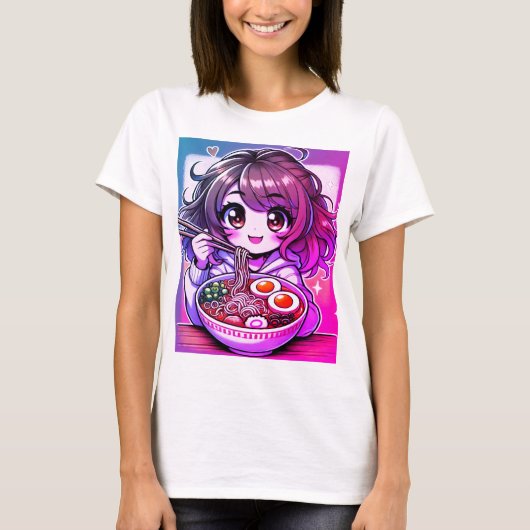 「クリスマスTシャツ用アニメTシャツ」 Tシャツ (正面)