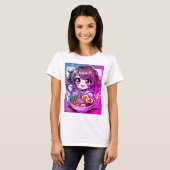 「クリスマスTシャツ用アニメTシャツ」 Tシャツ (正面フル)