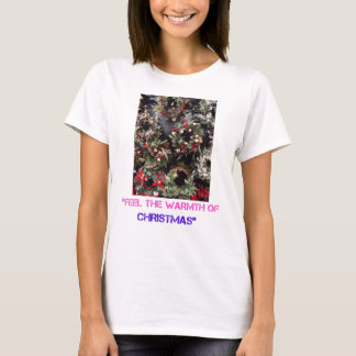 クリスマスTシャツ用ロゴデザイン Tシャツ