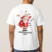 クリスマスTシャツ2023 Tシャツ (裏面)
