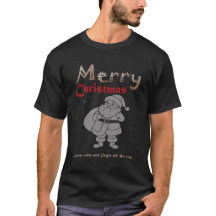 クリスマスTシャツ クリスマスのベルを鳴らして落ち着いて過ごそう