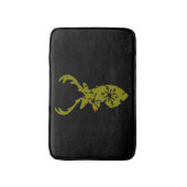 クリスマスTシャツ、クールクリスマスディアーシャツ バスマット (正面縦)