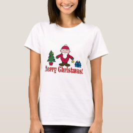 クリスマスTシャツ – サンタクロース – メリークリスマス Tシャツ