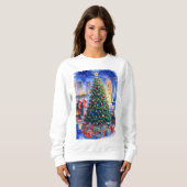 クリスマスTシャツ スウェットシャツ (正面フル)
