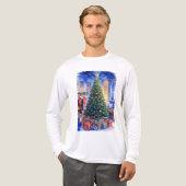 クリスマスTシャツ トライブレンドＴシャツ (正面全体)