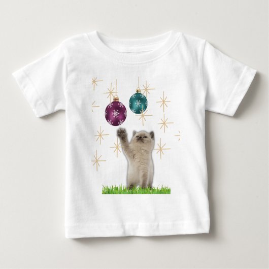 クリスマスTシャツ ベビーTシャツ (正面)