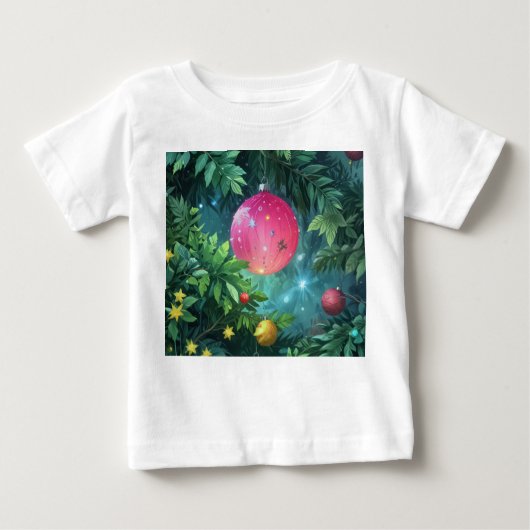 クリスマスTシャツ ベビーTシャツ (正面)