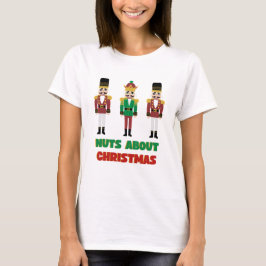 クリスマスTシャツ ホリデーナッツクラッカー Tシャツ