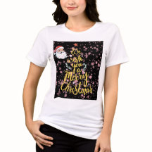 クリスマスTシャツ 贈り物に彼女/彼氏へ