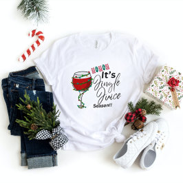 クリスマスTシャツ – Ho Ho It's Jingle Juice Sea Tシャツ